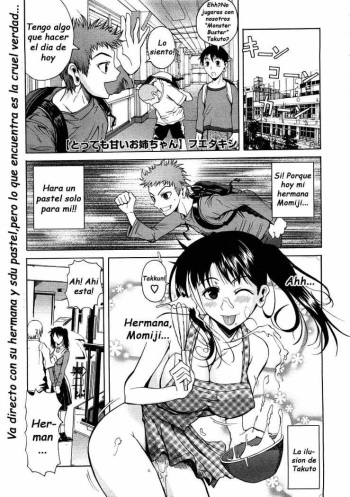 [Fuetakishi] Tottemo Amai Onee-chan | Very Sweet Sister (COMIC Megastore 2009-01) [Spanish] [Varkatzas666] [Decensored] cover