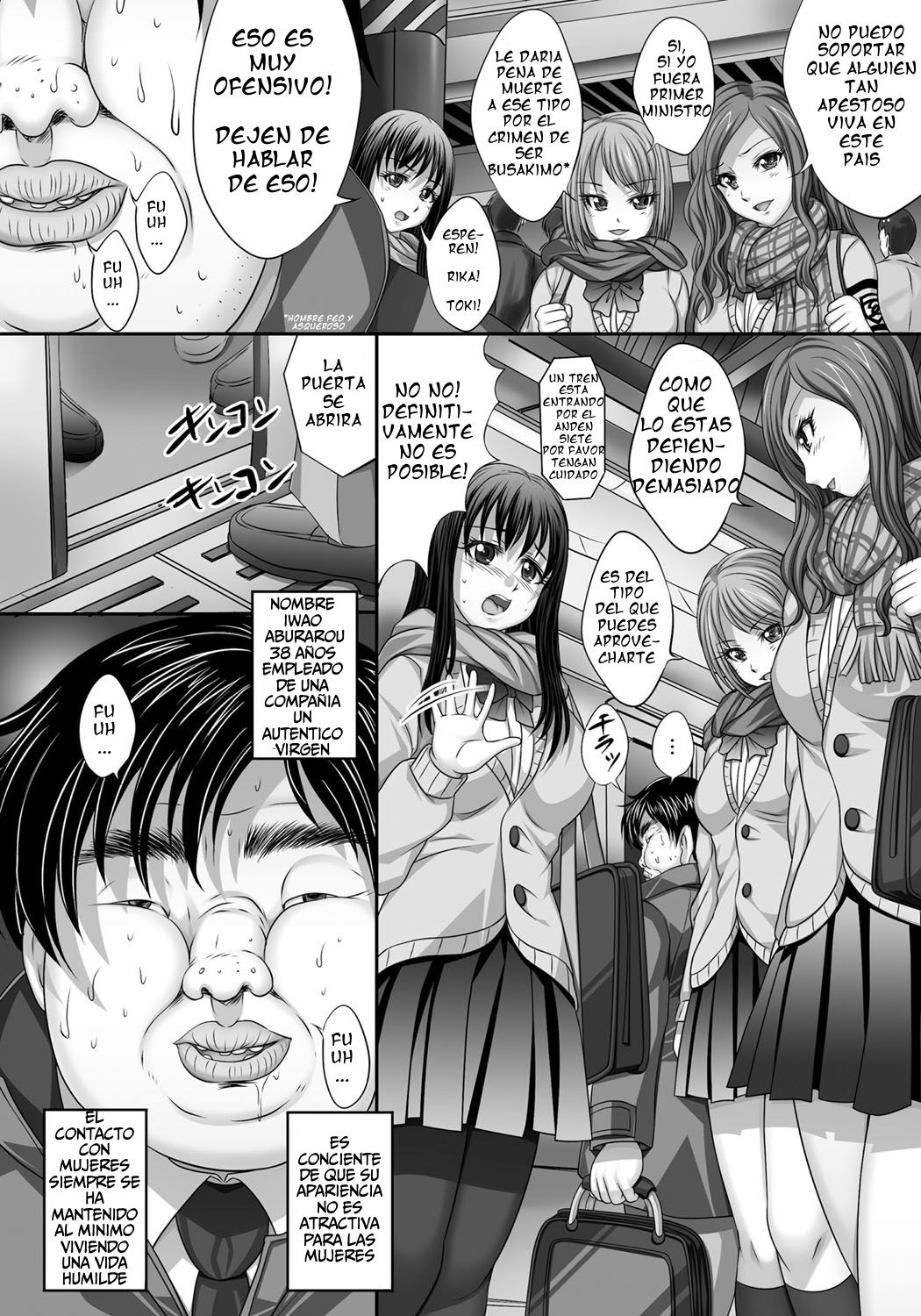 Busamen ga Tsuukin Densha no Jikan o Tomete JK ni xx | El busamen detiene el tempo en el tren para XX a las estudiantes de JK page 2 full