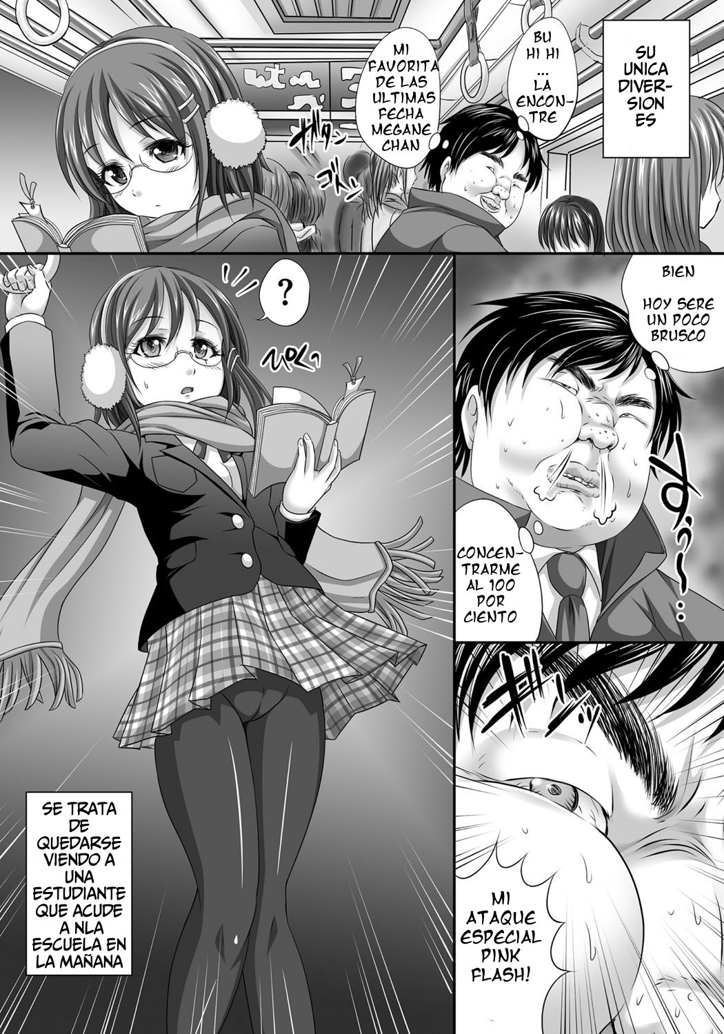 Busamen ga Tsuukin Densha no Jikan o Tomete JK ni xx | El busamen detiene el tempo en el tren para XX a las estudiantes de JK page 3 full