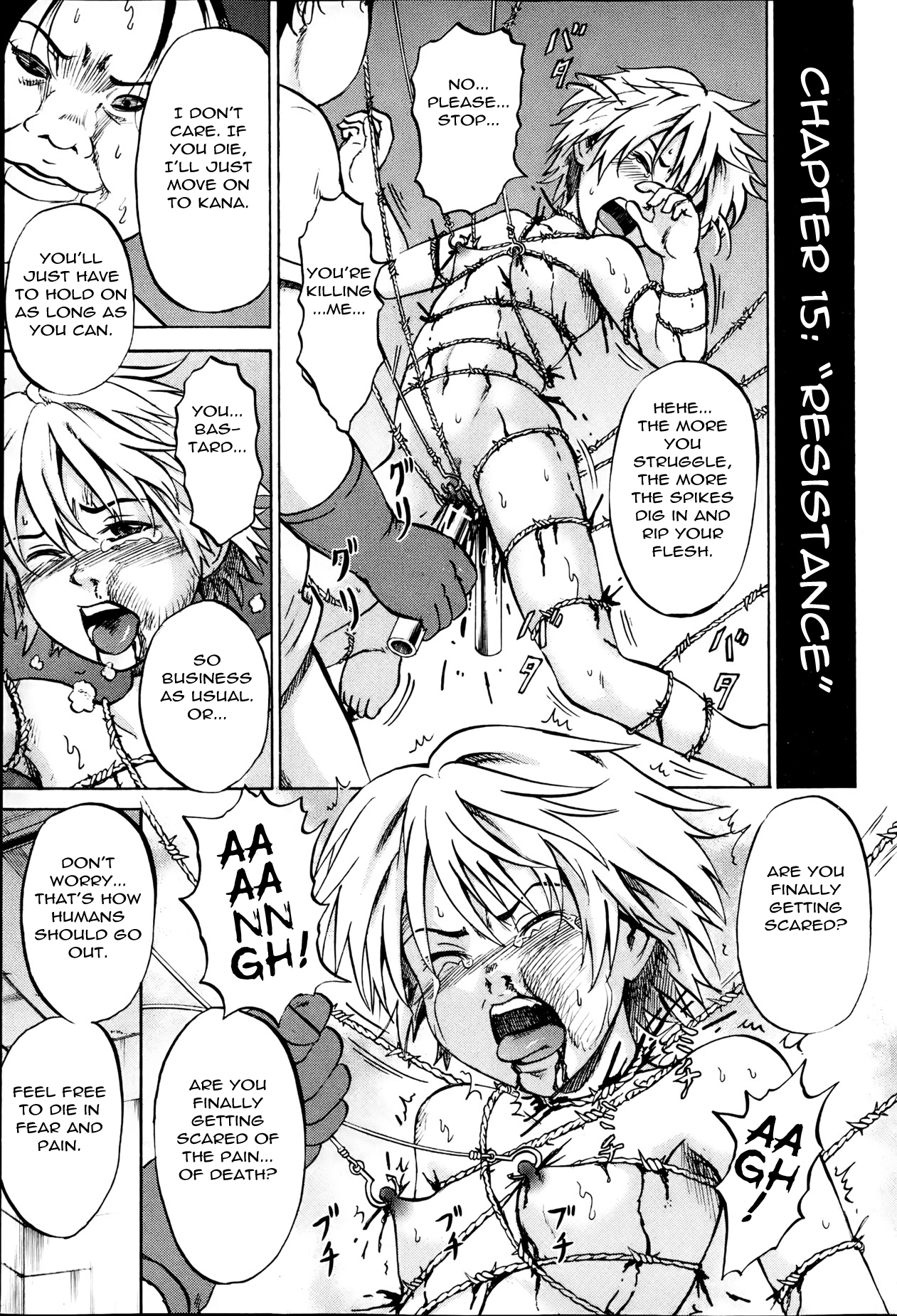 Ingoku no Shoujo-tachi | Sexually Tortured Girls Ch. 15   =StatistcallyNP= page 3 full