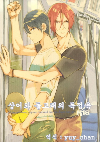 (SUPER23) [KANGAROO KICK (Takagi Takumi)] Same to Iruka no Dokusenyoku (Free!) [Korean] [yuy_chan] cover