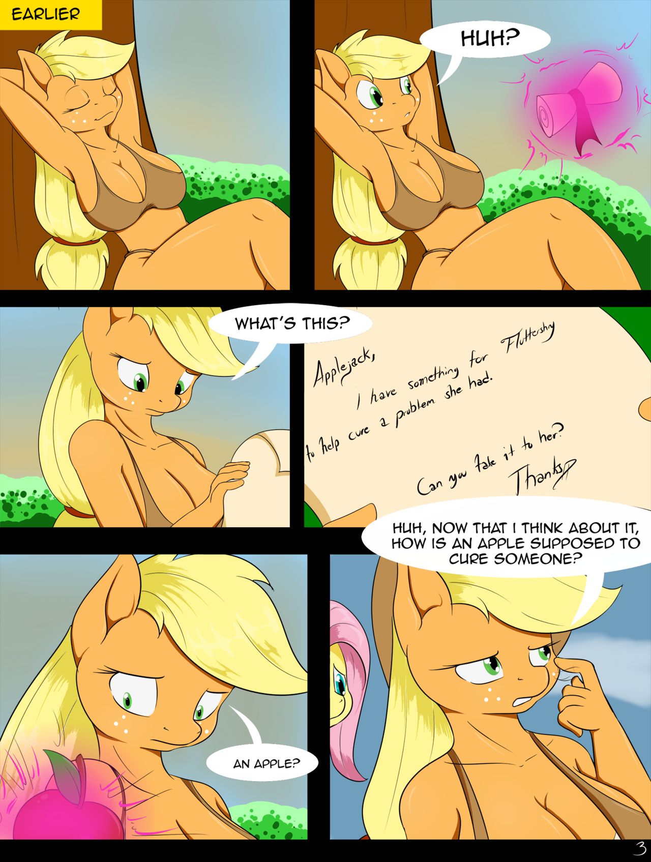 MLP: Temptation Tales  - The Cure by Suirano page 4 full