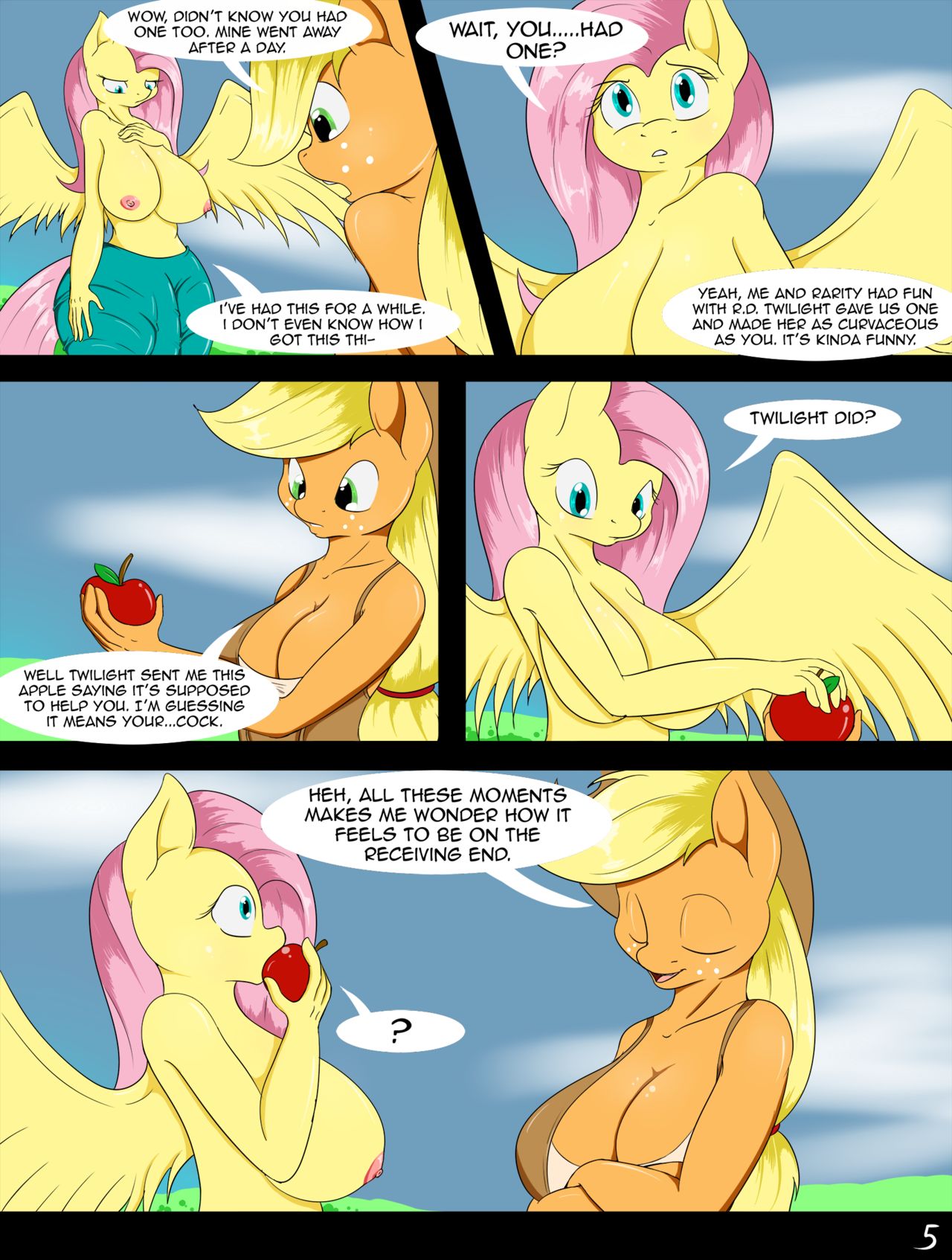 MLP: Temptation Tales  - The Cure by Suirano page 6 full