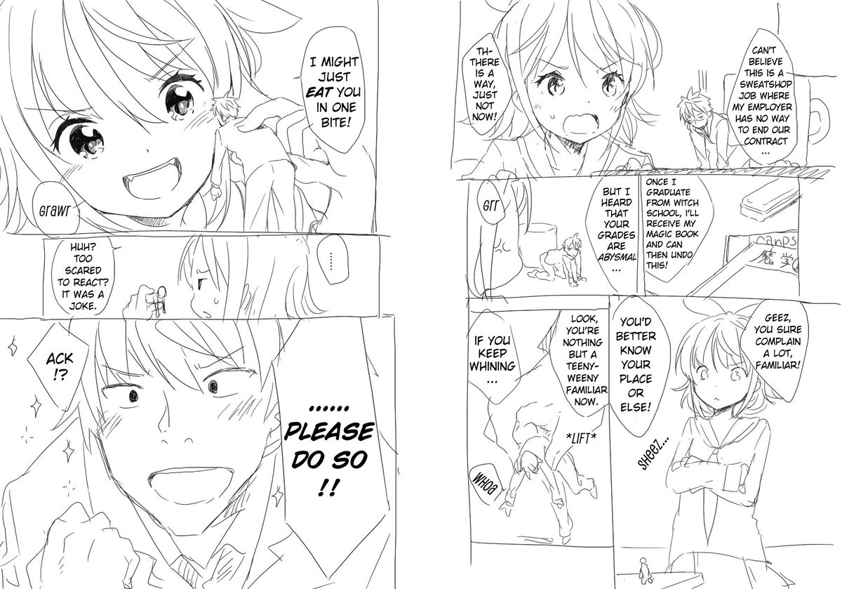 Shuushoku saki ha rakudai majo no tsukaima | Familiar of useless witch page 5 full