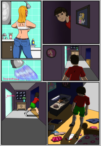 The Panty Snooper (Rat TF) 1 + 2 cover