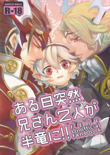 (CCOsaka104) [SYLVIA (Tsuchiya Tarou)] Aru Hi Totsuzen Nii-san Futari ga Hanryuu ni!! (Fire Emblem if) cover