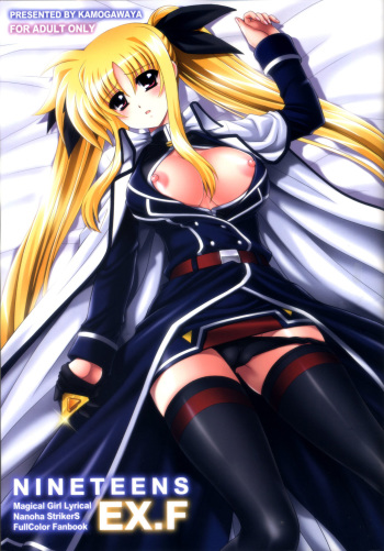 (C81) [Kamogawaya (Kamogawa Tanuki)] NINETEENS EX.F (Mahou Shoujo Lyrical Nanoha StrikerS) [Spanish] [Pesqu] cover