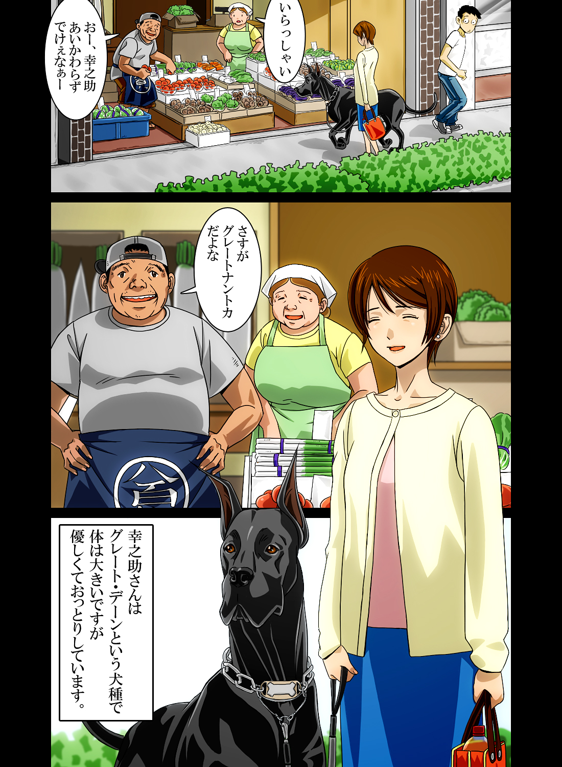 “Wonderful Life” ~Shufu to “Aiken” no Hisoyaka na Gogo~ page 12 full