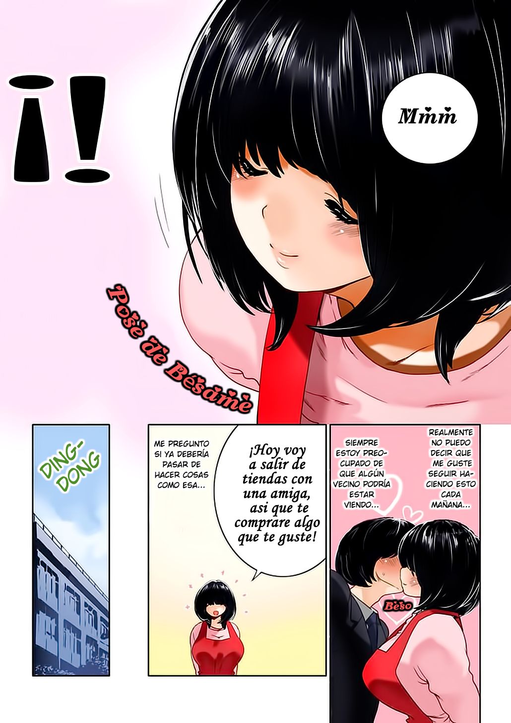 Omamagoto Hasegawa-san chi no Oyakokankei Ichiwame "Haha to Oppai" page 9 full