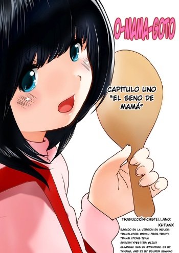 [MilkyBox (Qoopie)] Omamagoto Hasegawa-san chi no Oyakokankei Ichiwame "Haha to Oppai" [Spanish] {XhTianX} cover