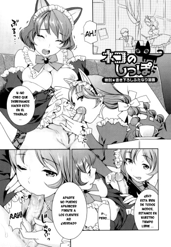 [Nekomata Naomi] Neko no Shippo | The Cat's Tail (Futanari Relations) [Spanish] [Otakurinos FanSub] [Decensored] cover