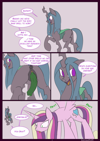 [Kanashiipanda] Royal Research: Body Swap (My Litte Pony: Friendship is Magic) cover