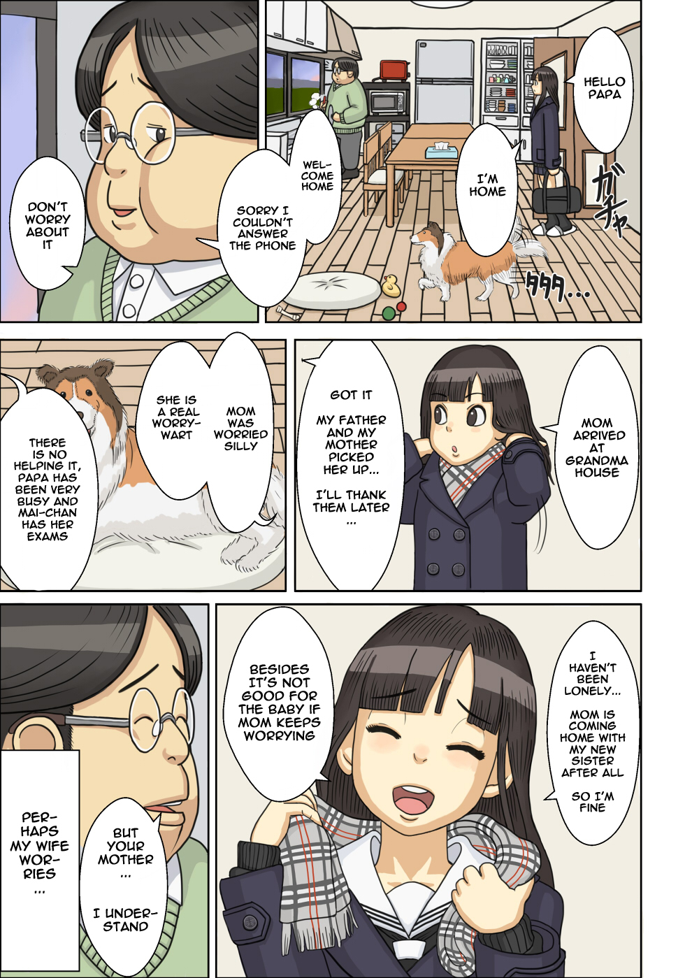 Nemuraseta JK Tsureko ni, Nettori Sumata Bukkake Nakadashi page 4 full