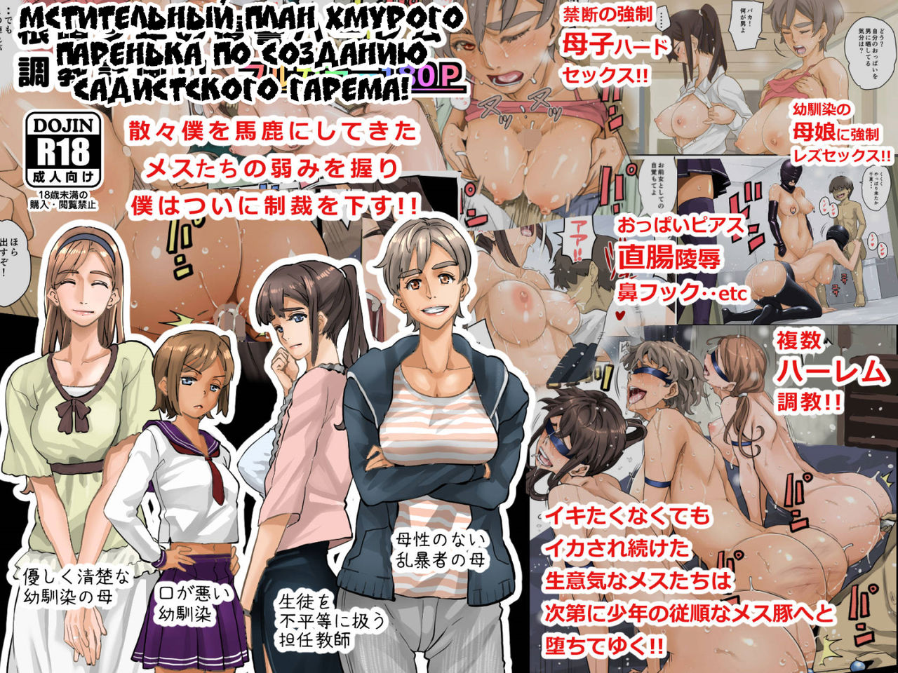 Nekura Shounen no Fukushuu Harem Choukyou Keikaku page 1 full