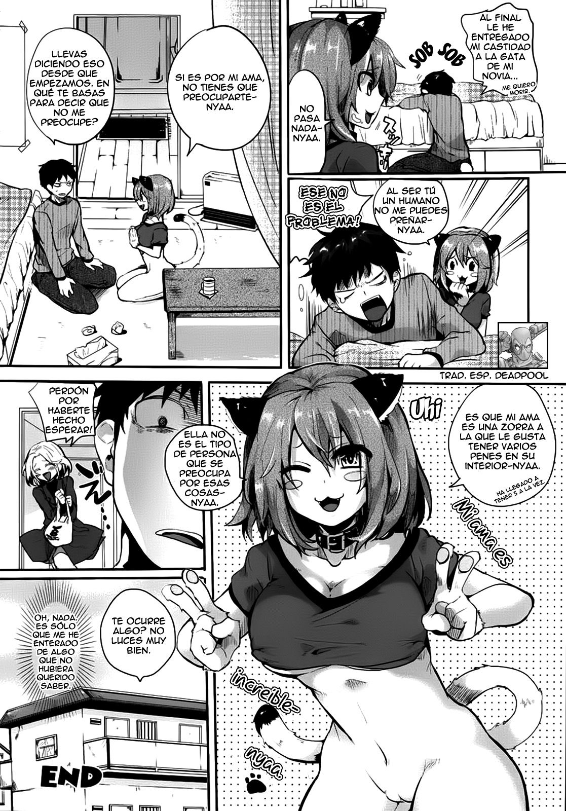 Nyanko na Hatsujouki | Going Into Heat Like a Cat page 12 full