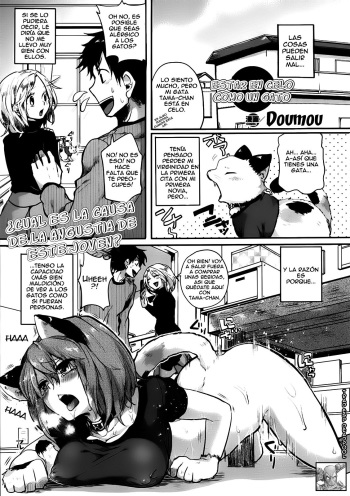 [Doumou] Nyanko na Hatsujouki | Going Into Heat Like a Cat (Comic Unreal 2013-02 Vol. 41) [Spanish] [Deadpool] cover