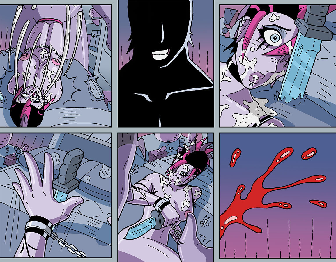 Midnight Rape Party - Kiss the Blade page 11 full