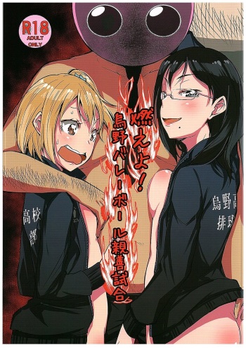 (C89) [Tokachi no Kuni (Yukiri Takashi)] Moeyo! Karasuno Volleyball Shinzenjiai (Haikyuu!!) cover