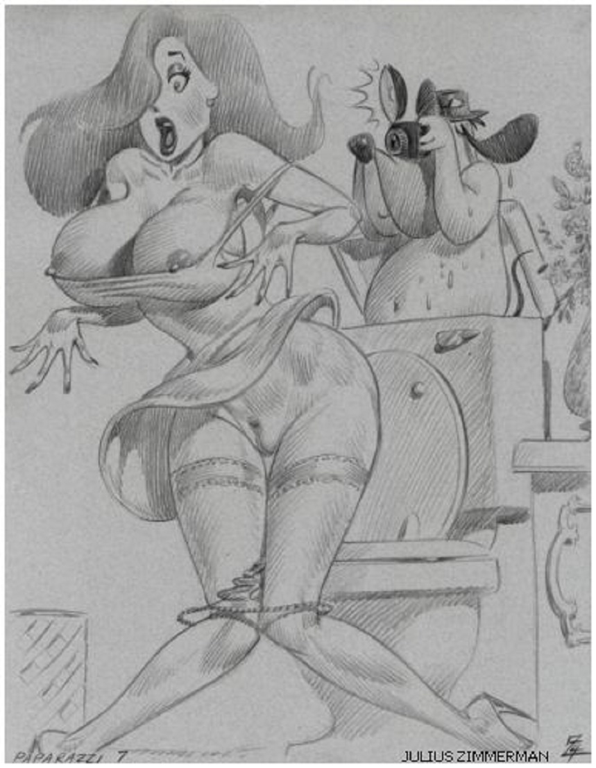 Julius Zimmerman - Jessica Rabbit and Droopy: Paparazzi page 7 full