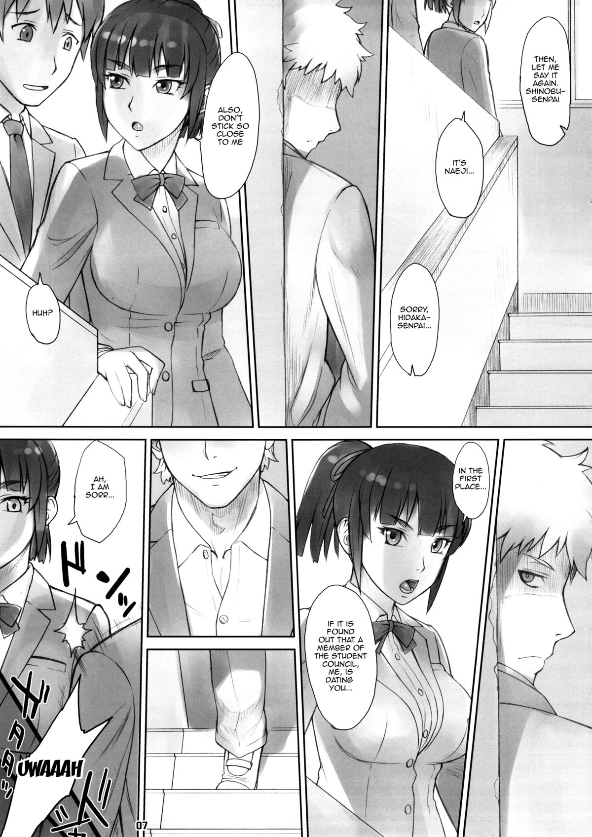 Senpai Dakkan | Senpai-Stealing Rape page 6 full