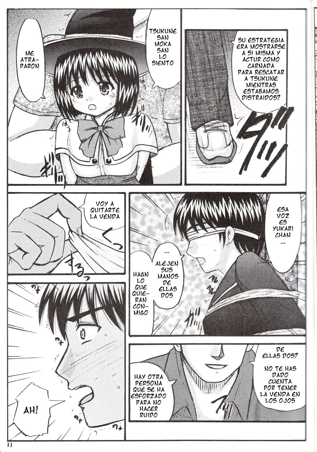 Youkai Gakuen Yuukai Annai | Guia Para el Secuestro en la Escuela Youkai page 12 full