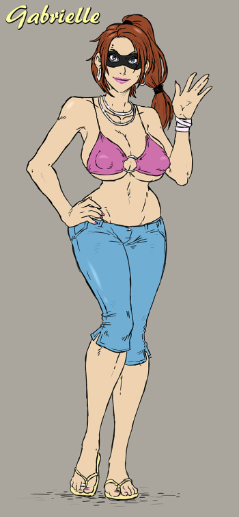 [Sparrow] Swegabe Sketches - Gabrielle cover