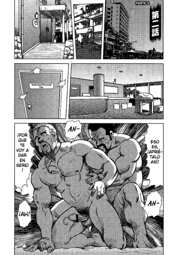 [Seizoh ebisubashi] Otokotachi no Mahae capitulo 02 [Spanish] [Tori-traducciones Team] [Bara] cover