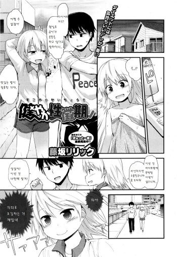 [Fujisaka Lyric] Sukoyaka seichouki (COMIC Megastore Alpha 2015-12) [Korean] [팀 아동복지부]　　　　　　　 cover