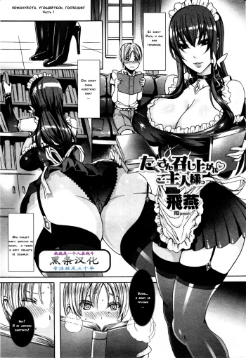 [Fei] Takusan Meshiagare Goshujin-sama | Please Help Yourself, Master! [Russian] [﻿Dark_Ghost] cover