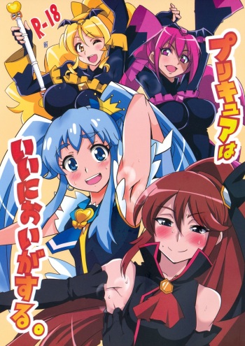 (Puniket 30) [BlueMage (Aoi Manabu)] Precure wa Ii Nioi ga Suru. (HappinessCharge Precure!) cover