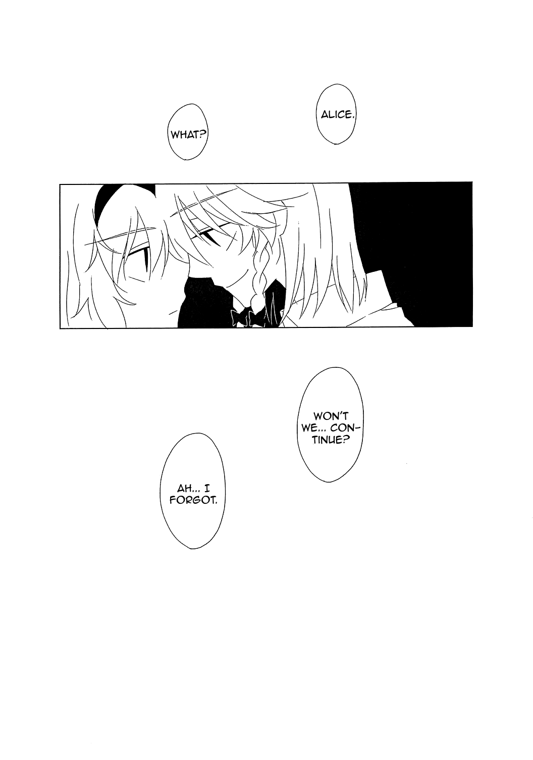 Sakuya to Alice de Futanari! Dakedo Honban Nashi! ...Sonna Aho na Naiyou desu. page 12 full
