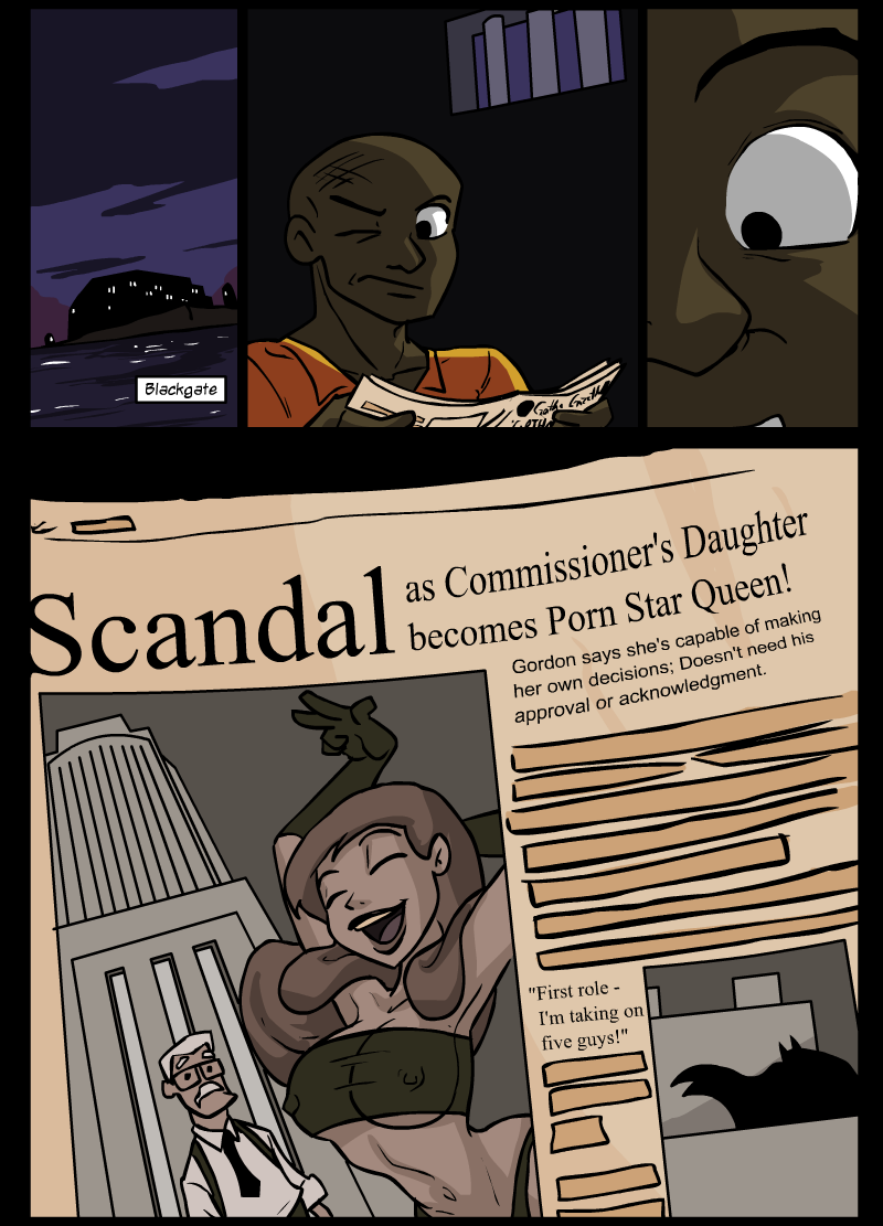 Batman: "Barbed" page 12 full