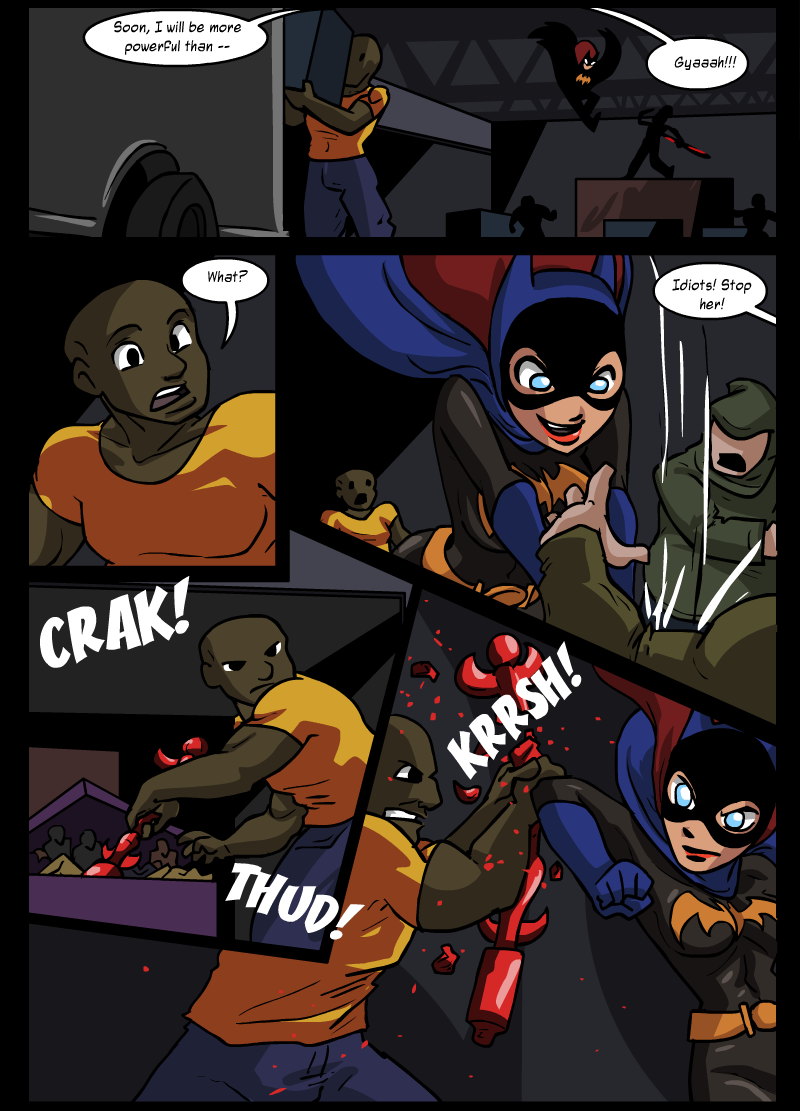 Batman: "Barbed" page 3 full