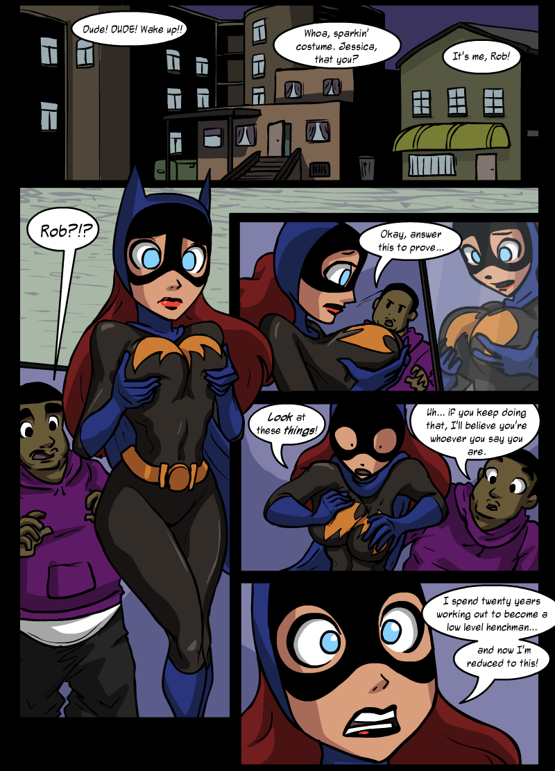 Batman: "Barbed" page 7 full