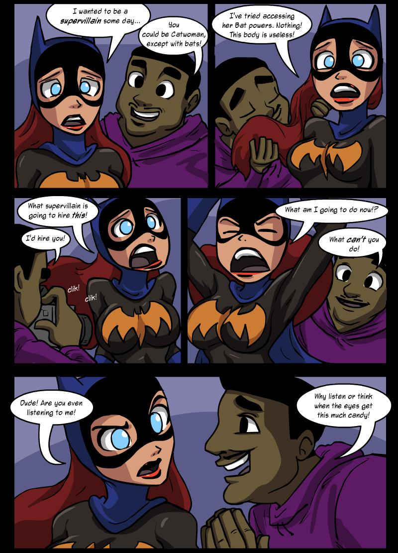Batman: "Barbed" page 8 full