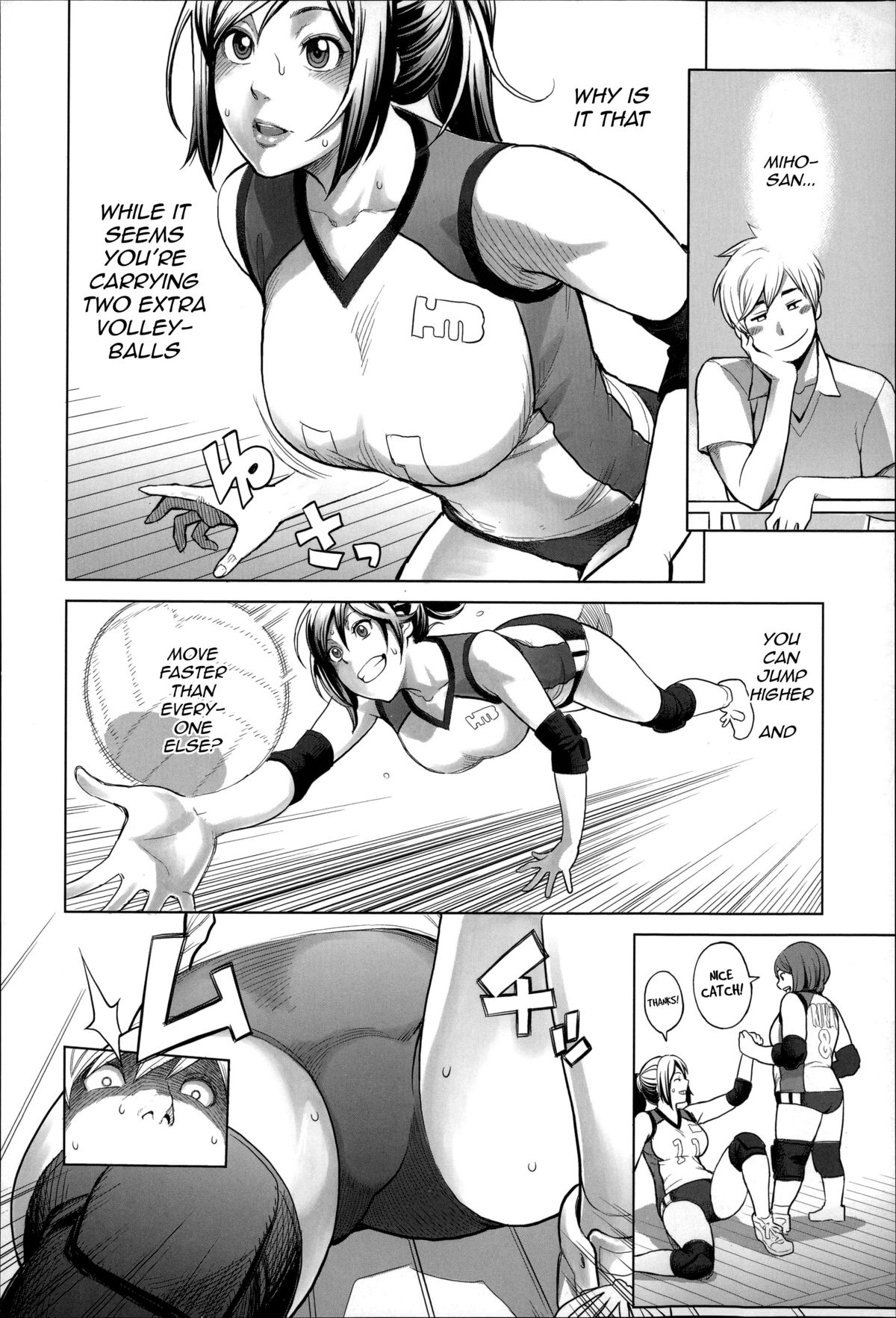 Miho-san no Kaikan Volley | Miho-san's Pleasant Sweat Session page 2 full