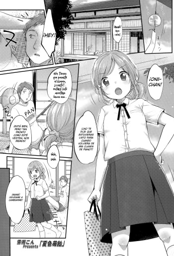 [Yukiu Con] Natsuiro Ichigoame | Summer Coloured Strawberry Candy (COMIC LO 2015-09) [Spanish] [HunterHentai] cover