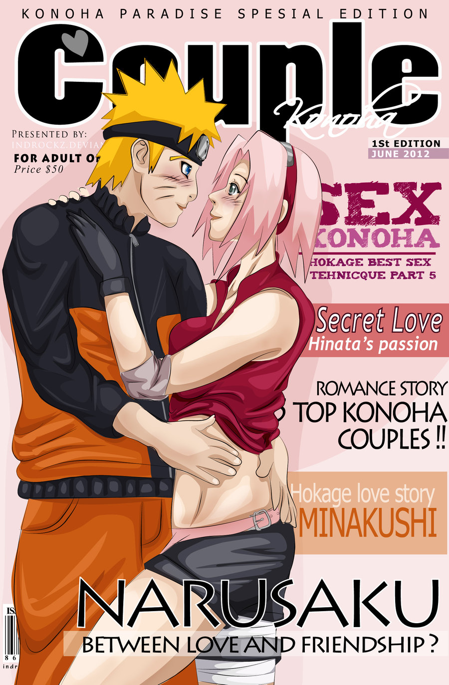 Konoha Paradise Magazine page 1 full