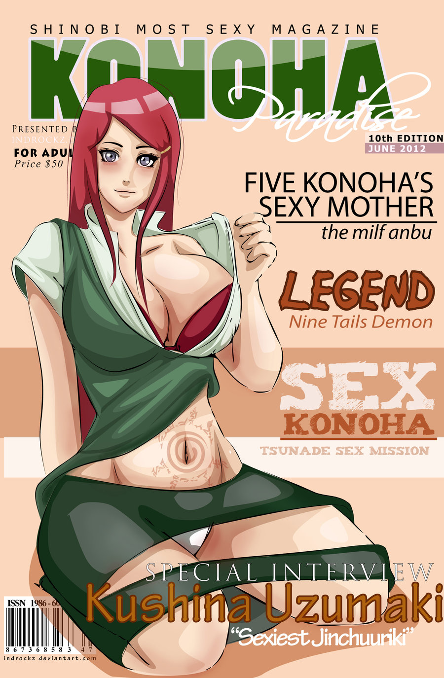 Konoha Paradise Magazine page 11 full