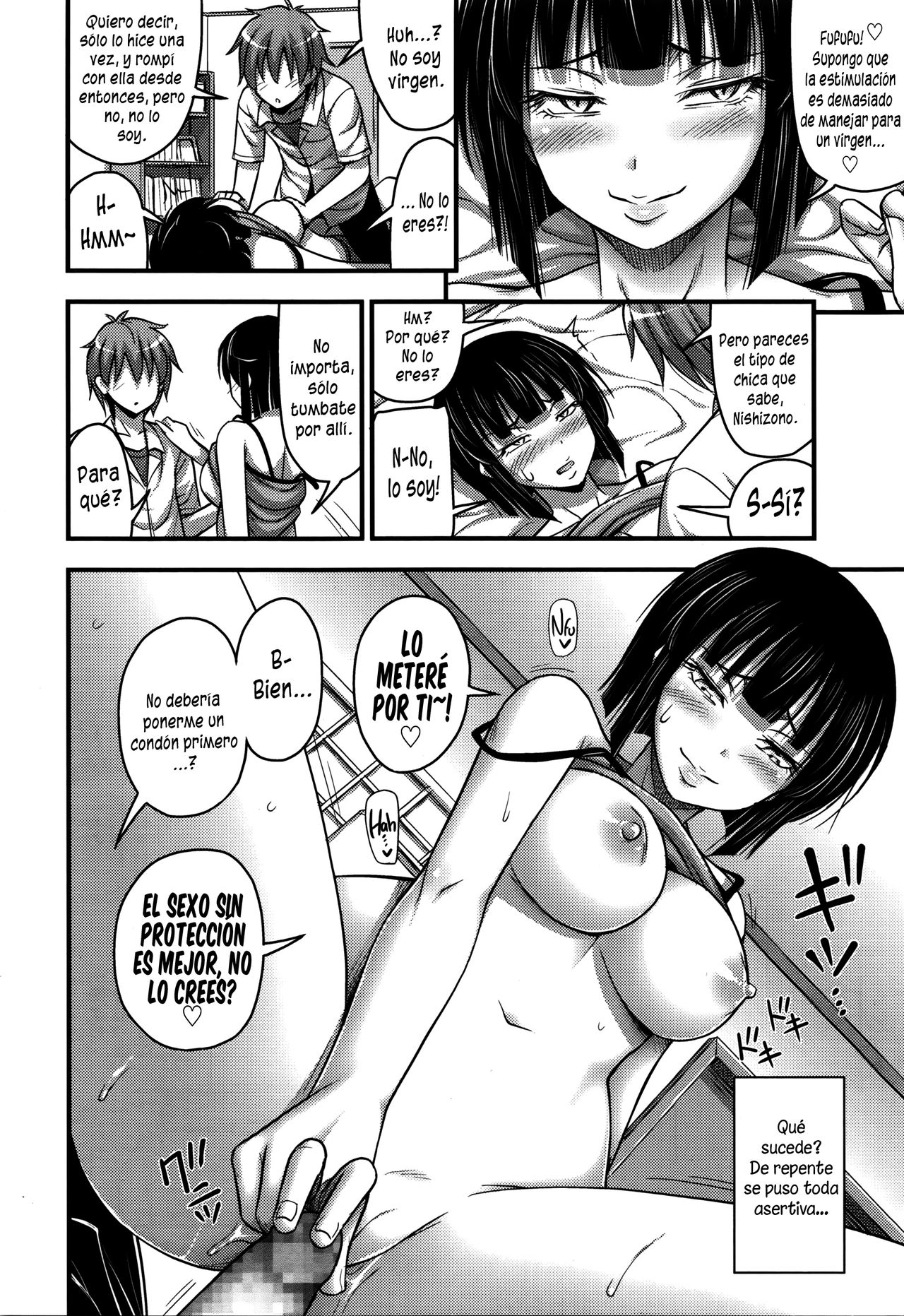 Nishizono-san wa Kyonyuu ga Torie | Lo Único Bueno de Nishizono-San son sus Pechos page 12 full