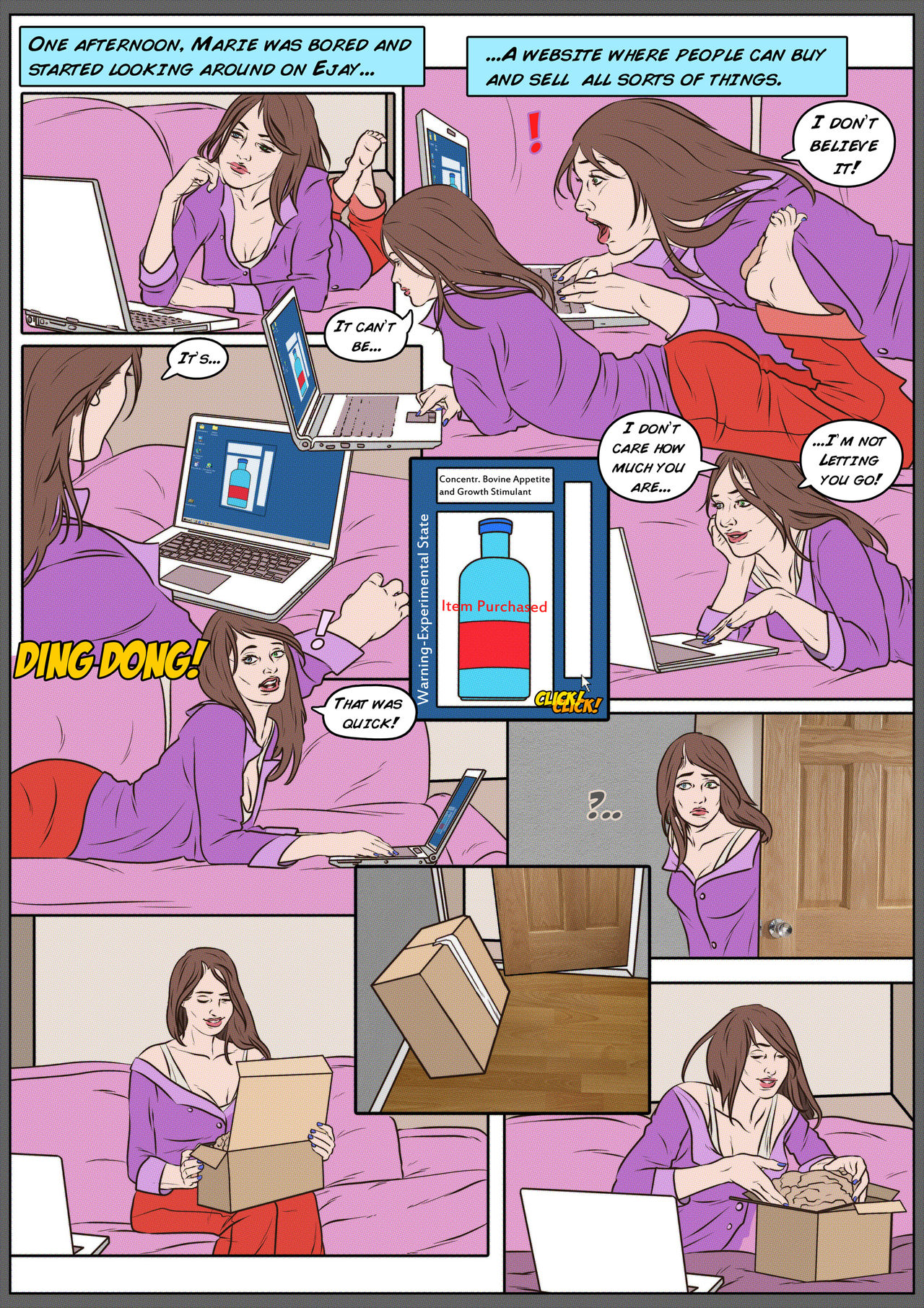 Read Before Use, Marie's tale page 2 full