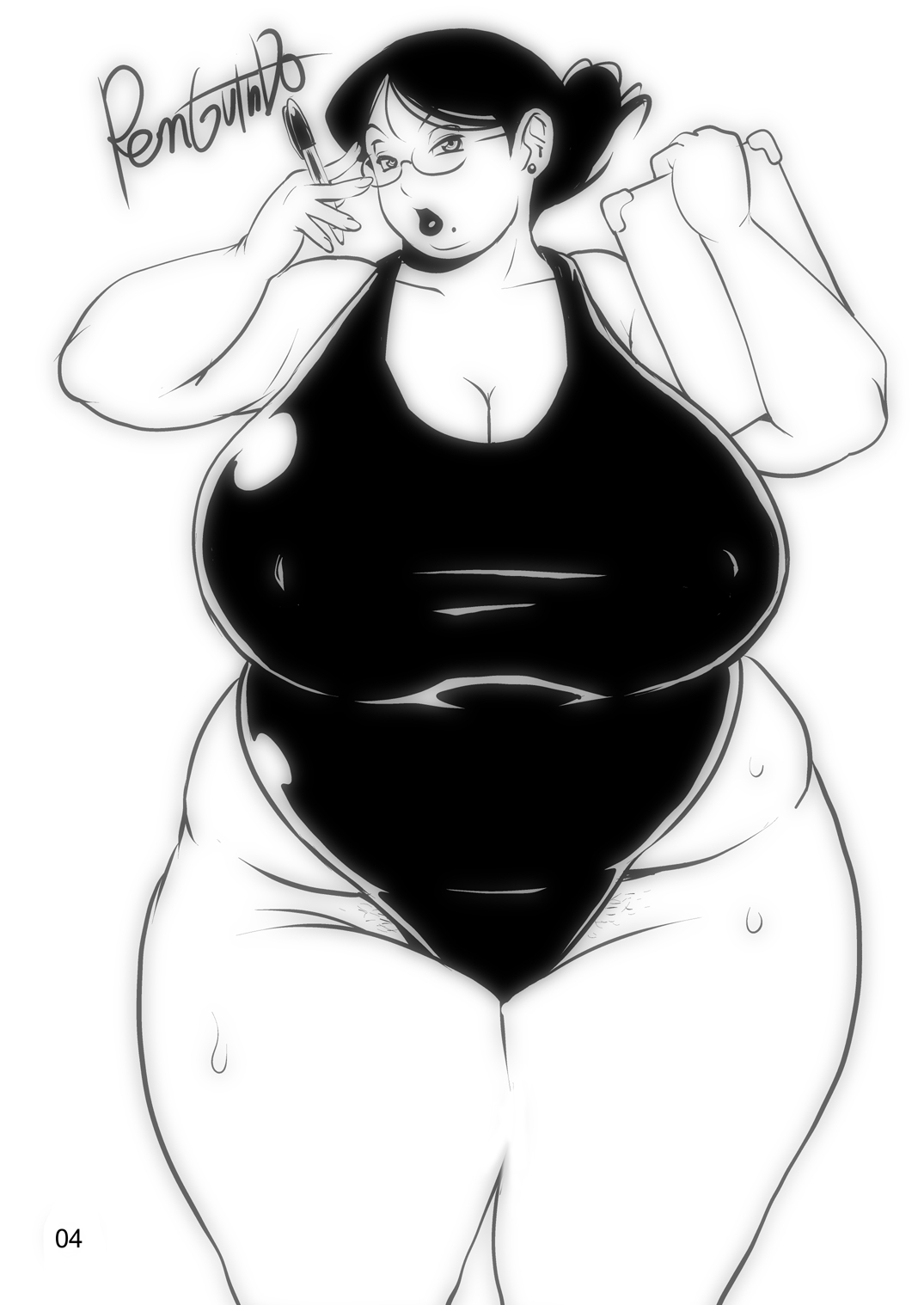 Houman Bakunyuu Maid-san no Gohoushi | The Plump, Big Breasted Maid's Service page 2 full