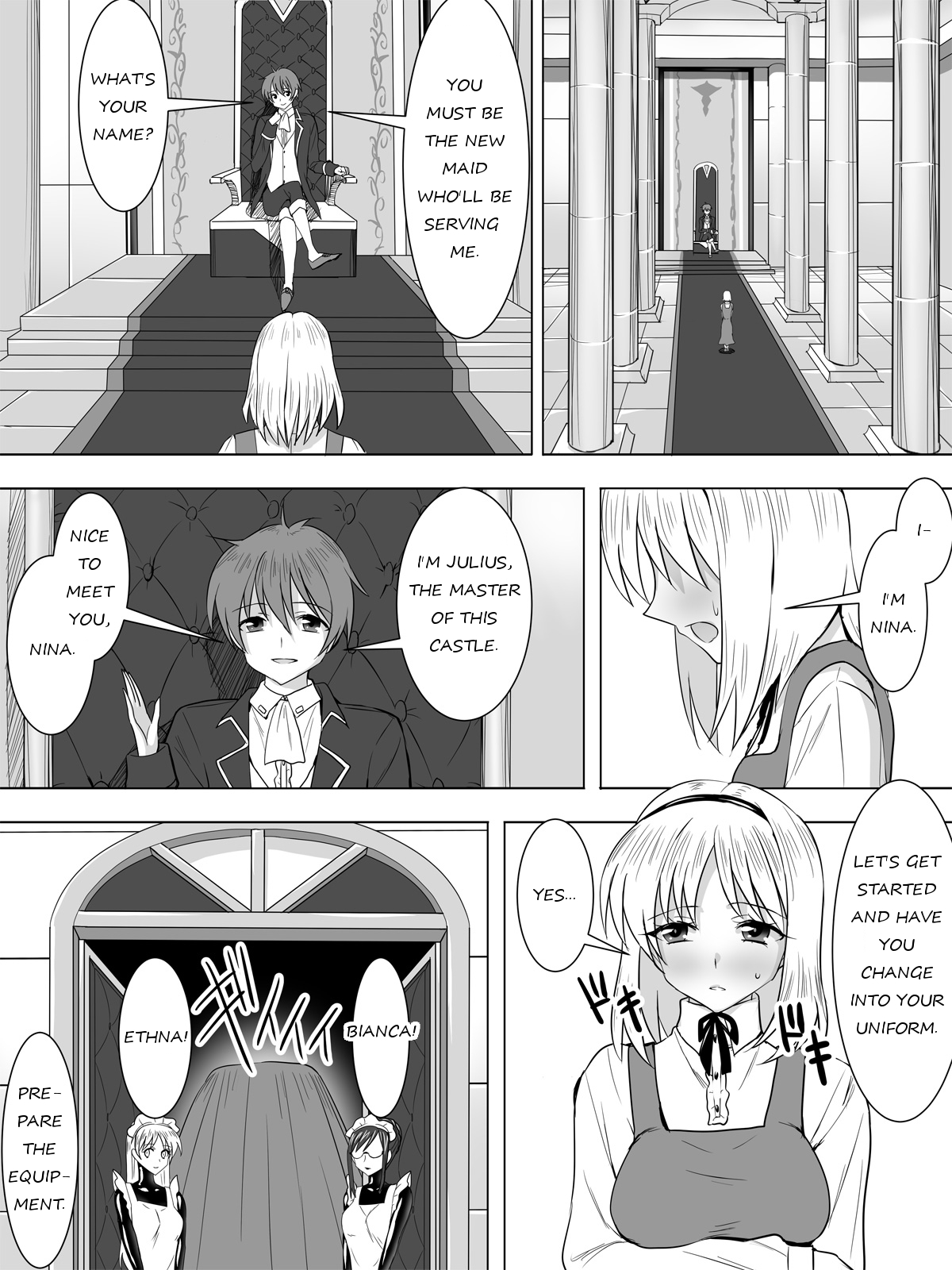 Picchiri Suit Maid to Doutei Kizoku | The Maid in the Tight Suit and the Virgin Aristocrat page 2 full