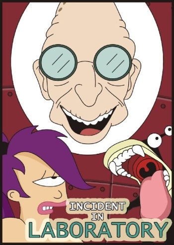 [Comics Toons] Incident In Laboratory (Futurama) cover
