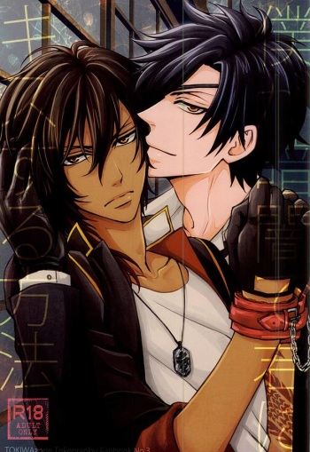 (Hyattou Ryouran ~Kimi no Heart o Shirahadori~ Ni) [Tokiwazone (Naseba Naru)] Boku ga Kurayami de Kimi ni Kiss suru Houhou (Touken Ranbu) cover