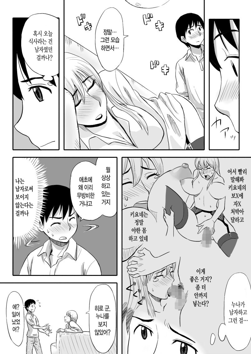 Inran Onee-chan wa Seijunha | 음란한 누나는 청순파 page 8 full