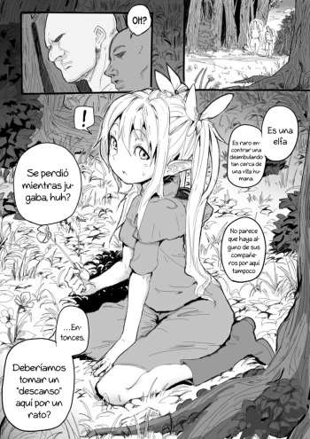[Danrenji] Elf no Youjo ga Itanode Mechakucha Yatta Hanashi [Spanish] [NovaScans] [Decensored] cover