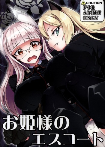 (C84) [Momiji Koubou (Moai Tenchou)] Ohime-sama no Escort (Strike Witches) cover