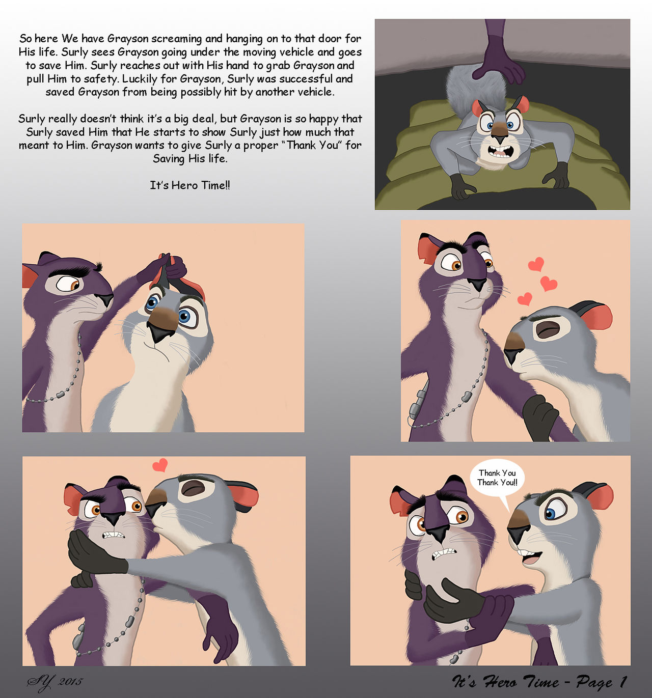 It's Hero Time page 1 full