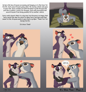 It's Hero Time (The Nut Job) cover